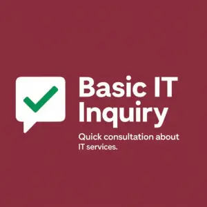 Basic IT Inquiry